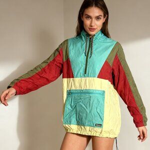 Dravus Colorblock Hooded Windbreaker - Women’s US Size M